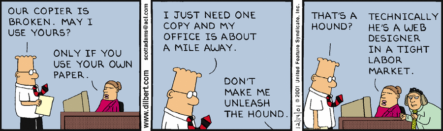 Dilbert Cartoon